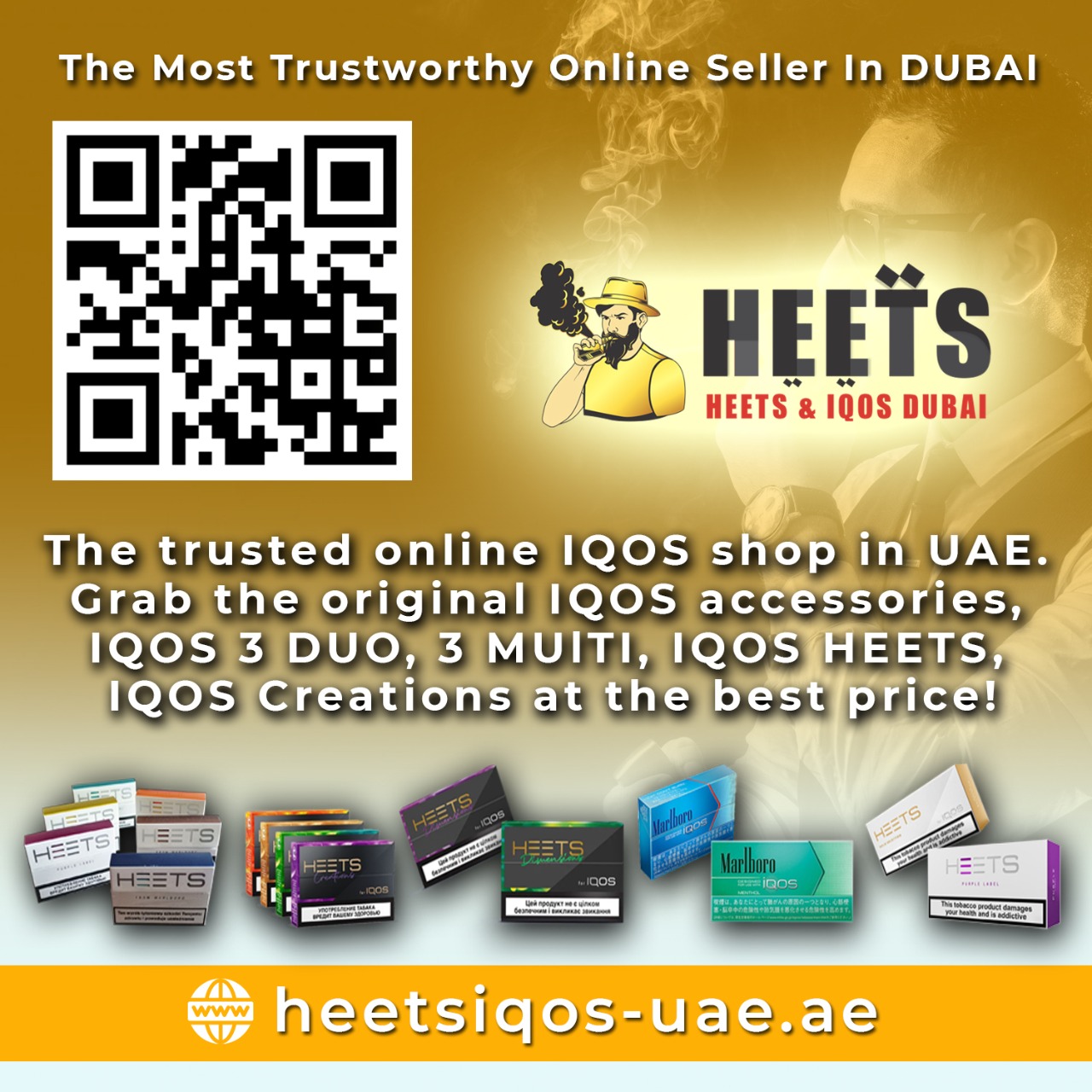 Best buy Heets Dubai, UAE: Benefits of IQOS HEETS Dubai Online